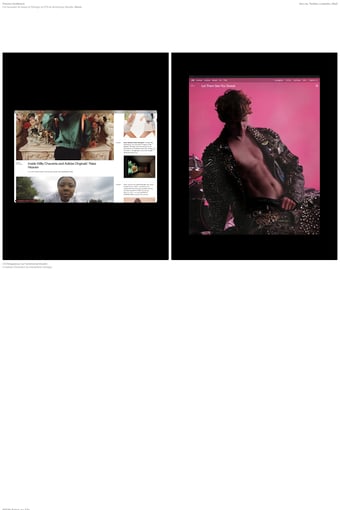 Flavien Guilbaud, Interactive Design Director, and co landing page