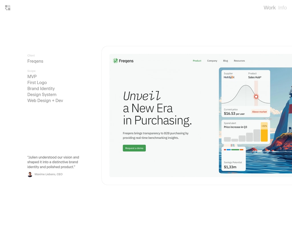 flexboom desktop landing page