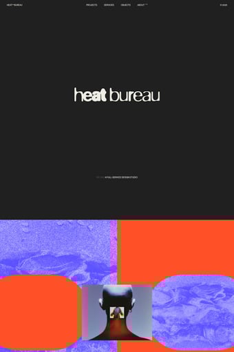 Heat Bureau landing page