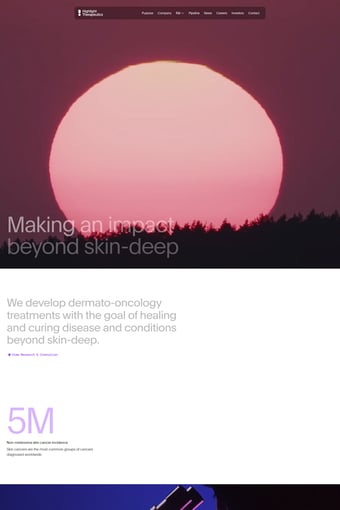 Home landing page