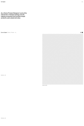 Ivan Ageev landing page