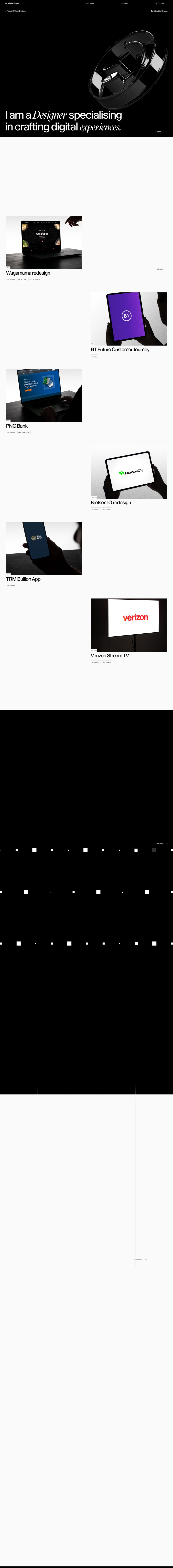 Jack Elder desktop landing page