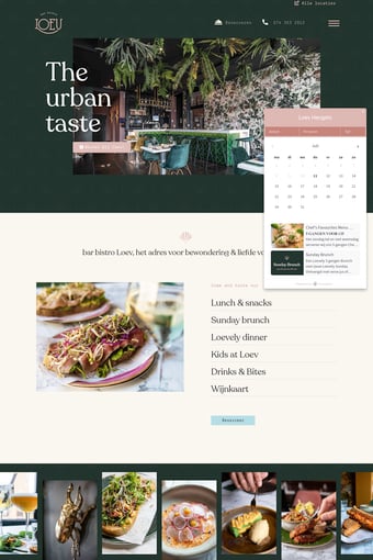 Loev: Hengelo landing page