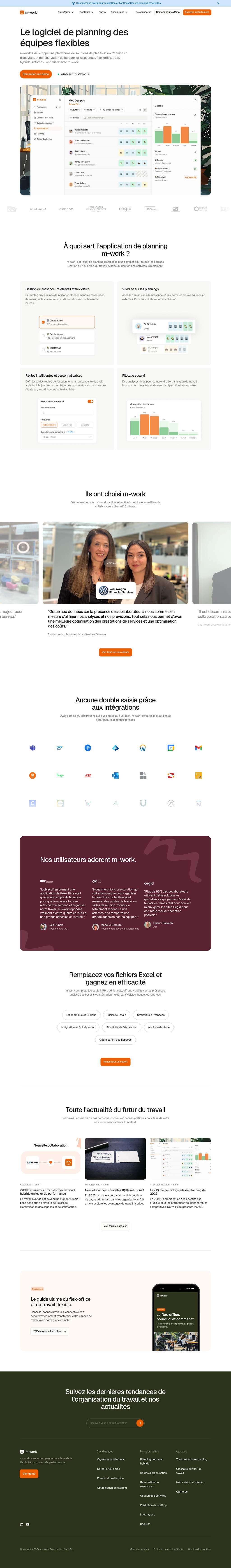 m desktop landing page