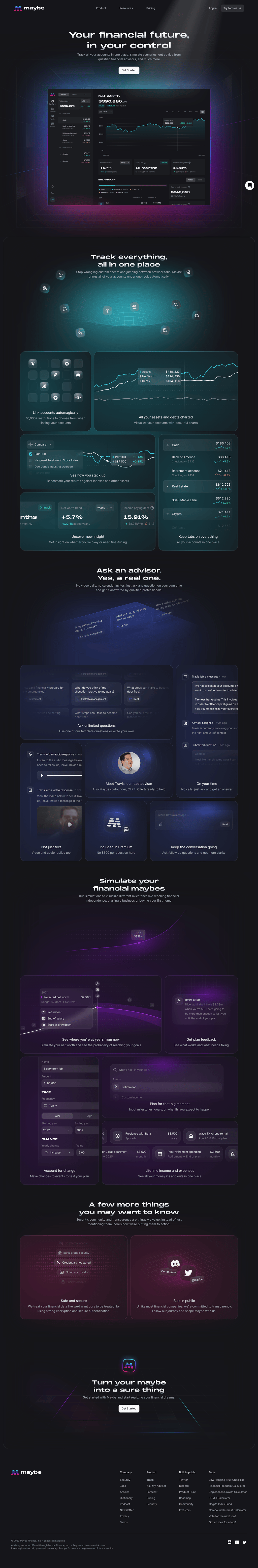 Maybe desktop landing page