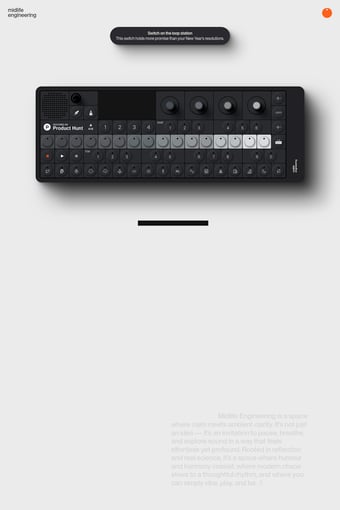 Midlife Engineering landing page