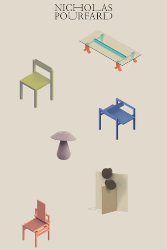 Nicholas Bijan Pourfard Design landing page