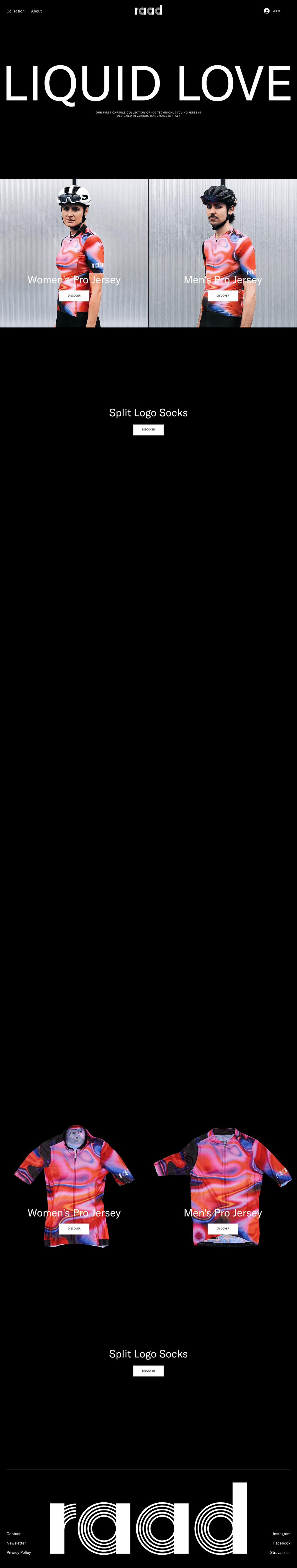 raad desktop landing page