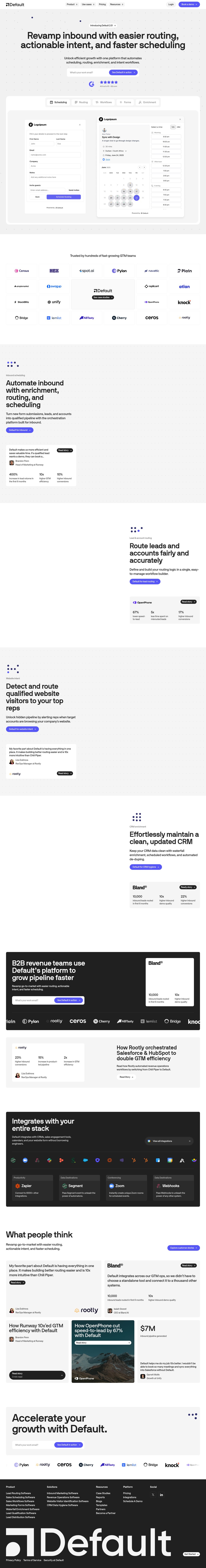 Revamp Your GTM desktop landing page