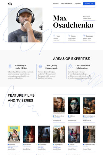 Soundmax landing page