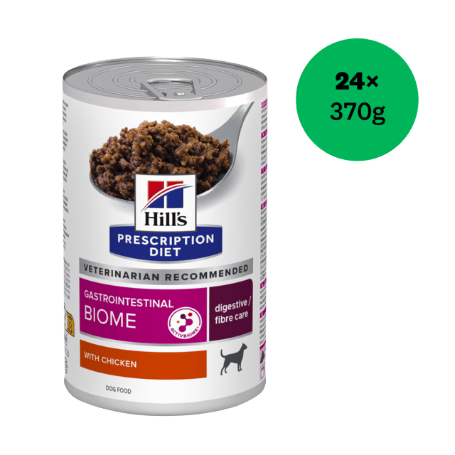Hill's Prescription Diet Gastrointestinal Biome Digestive/Fibre Care Wet Dog Food - 370Gx24