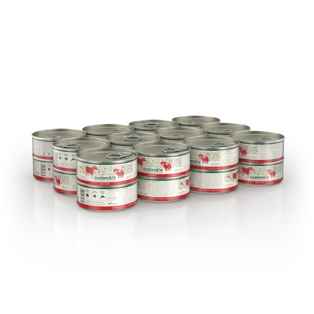 Zealandia Beef Pate Wet Cat Food - 90g X 24