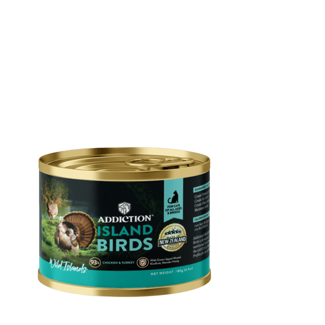 Addiction Wild Islands Island Birds Chicken & Turkey Wet Cat Food - 185g X 24