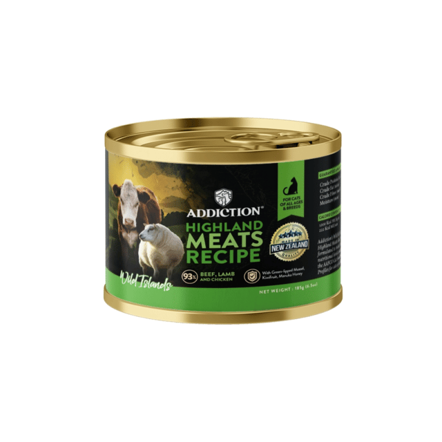 Addiction Wild Islands Highland Meats Lamb & Beef Wet Cat Food - 185g X 48