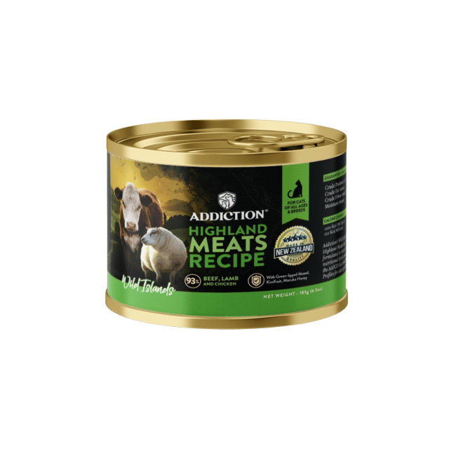 Addiction Wild Islands Highland Meats Lamb & Beef Wet Cat Food - 185g X 48