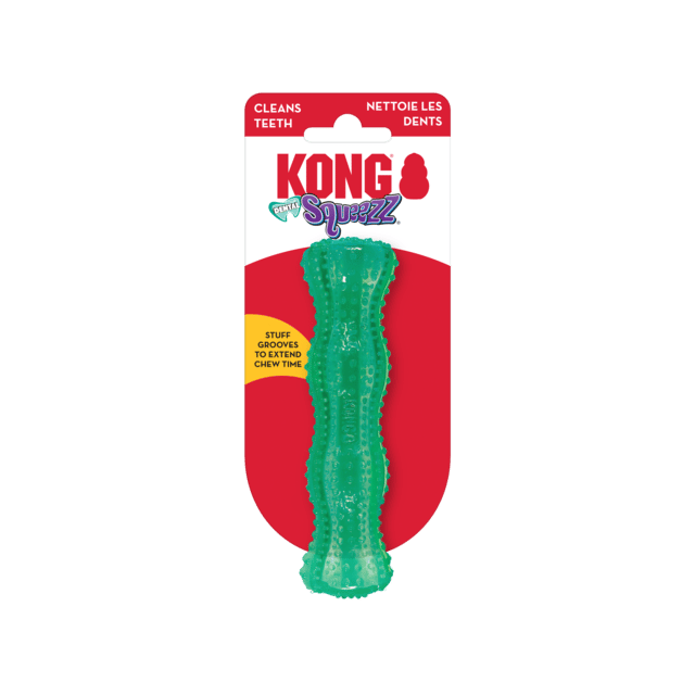 Kong Squeezz Dental Stick Dog Toy - Medium
