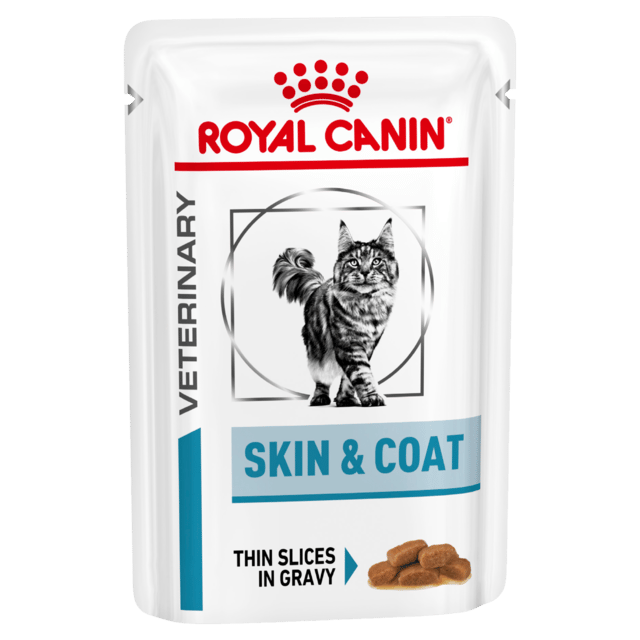 Royal Canin Vet Skin And Coat Wet Cat Food Pack - 85g X 24