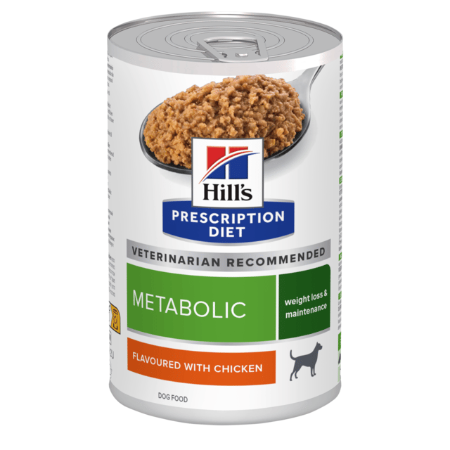 Hill's Prescription Diet Metabolic Weight Loss & Maintenance Chicken Canned Wet Dog Food