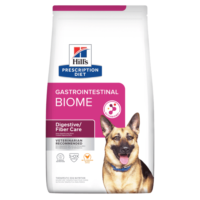 Hill's Prescription Diet Gastrointestinal Biome Digestive/Fibre Care Dry Dog Food