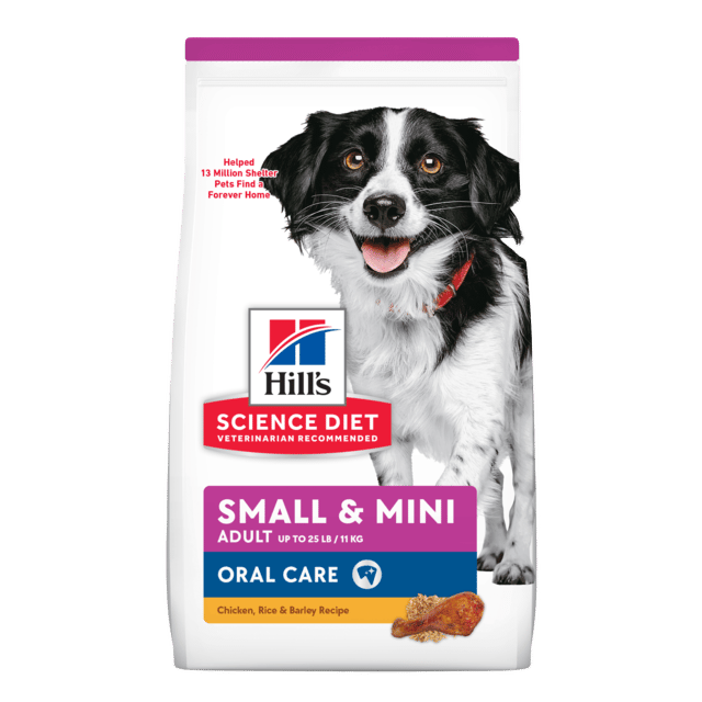 Hill's Science Diet Adult Oral Care Small & Mini Dry Dog Food