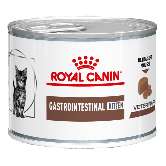 Royal Canin Vet Gastrointestinal Kitten Wet Cat Food - 195g X 12 (Tray)