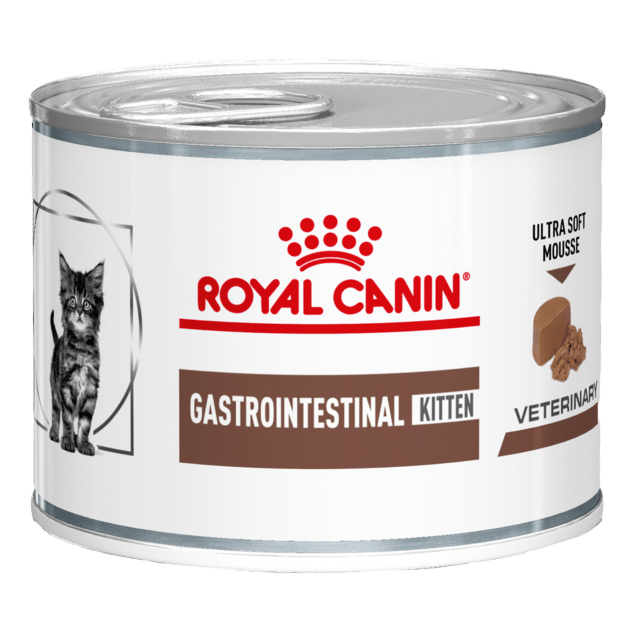 Royal Canin Vet Gastrointestinal Kitten Wet Cat Food - 195g X 12 (Tray)