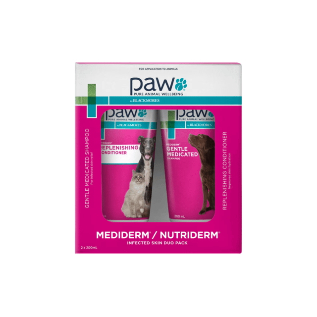 Paw Medi-Nutriderm PET Infected Skin Duo Pack - 2 Pack