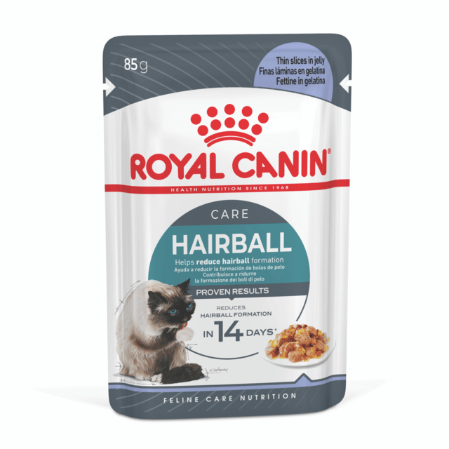 Royal Canin Hairball Care In Jelly Adult Wet Cat Food - 85g X 36