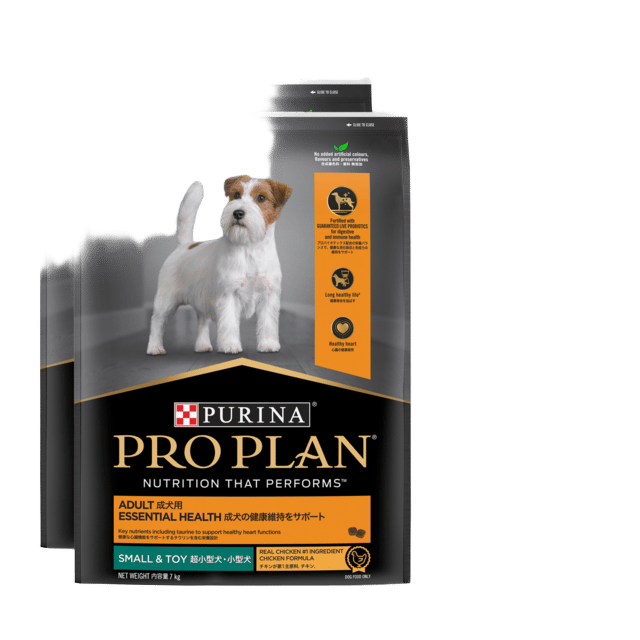 Pro Plan Adult Small & Toy Breed Chicken Dry Dog Food - 14kg (2x 7kg Bags)
