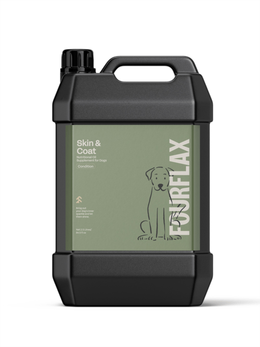 Fourflax Skin & Coat Support Supplement Oil For Dogs - 2.5 Litre