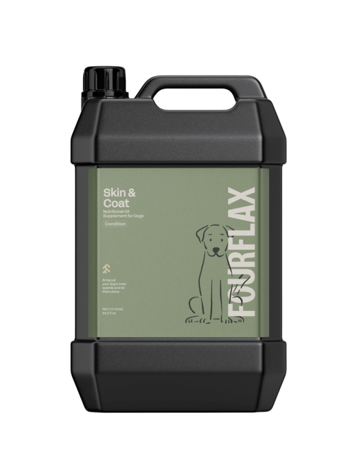 Fourflax Skin & Coat Support Supplement Oil For Dogs - 2.5 Litre