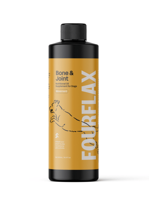 Fourflax Bone & Joint Oil Dog Supplement