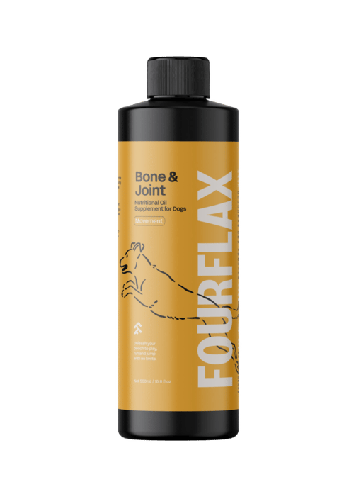 Fourflax Bone & Joint Oil Dog Supplement