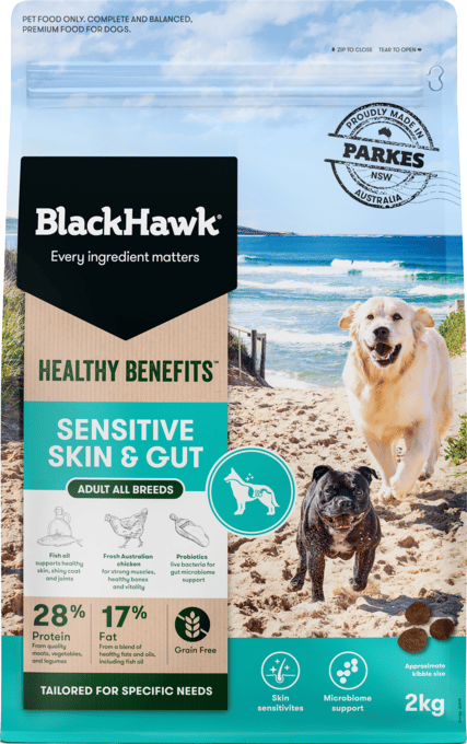 Black Hawk Healthy Benefits Sensitive Skin & Gut Dry Dog Food