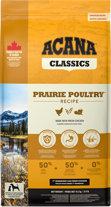 Acana Classics Prairie Poultry Recipe Dry Dog Food