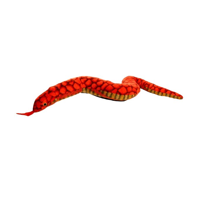 Tuffy Desert Snake Red Dog Chew Toy