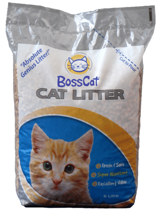 Bosscat Wood Pellet Cat Litter