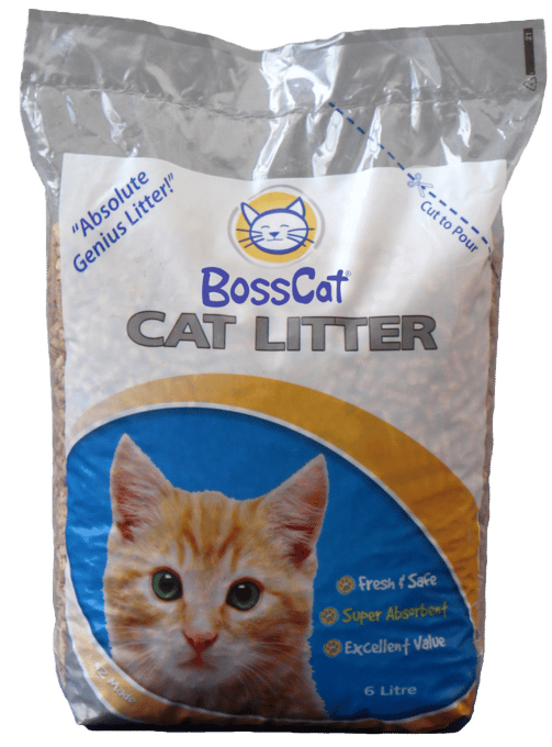 Bosscat Wood Pellet Cat Litter