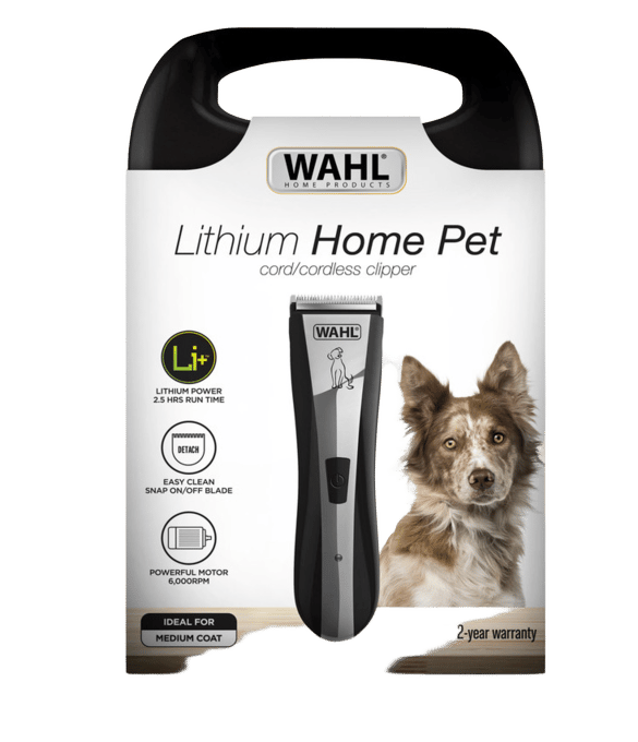 Wahl Lithium Home Cat And Dog Clipper - Black