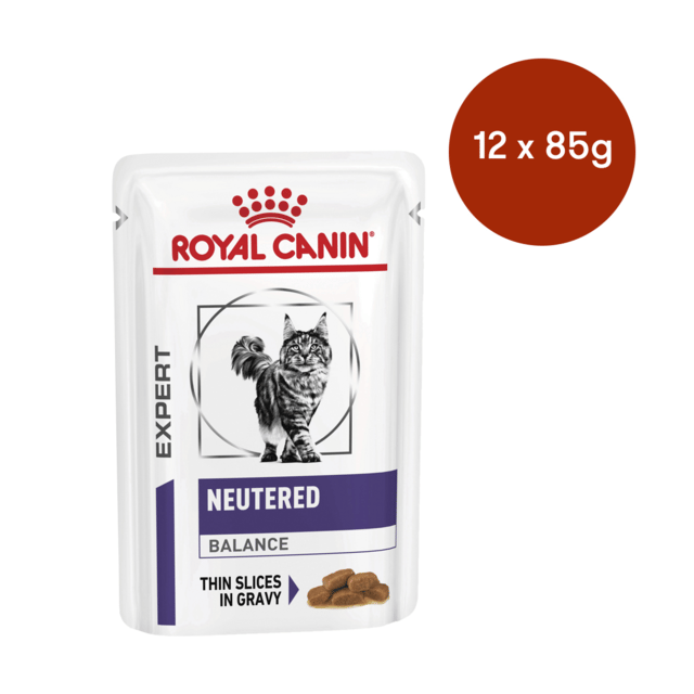 Royal Canin Vet Neutered Weight Balance Wet Cat Food - 85g X 12