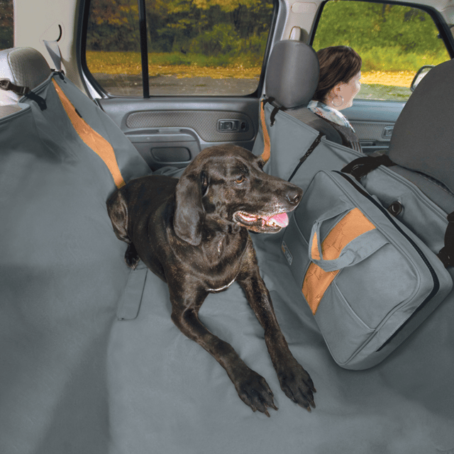 Kurgo Wander Hammock Dog Car Seat Cover - Charcoal