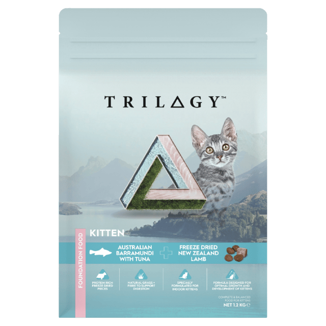 Trilogy Grain Free Barramundi With Tuna & Freeze Dried Lamb Kitten Dry Cat Food