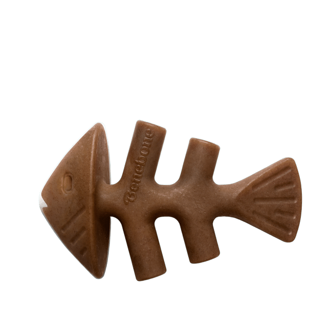 Benebone Fishbone Dog Chew Toy - Large