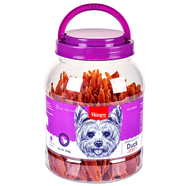 Wanpy Oven Roasted Duck Jerky Dog Treats