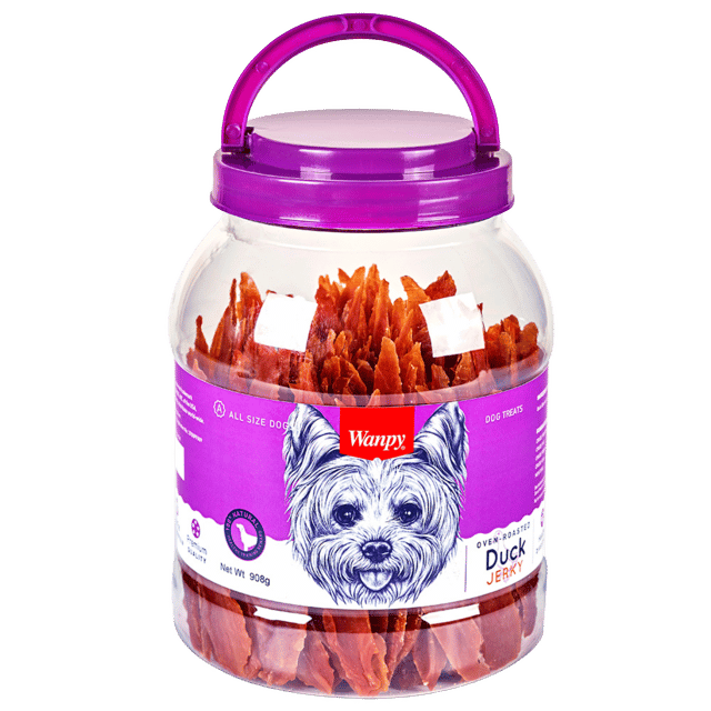 Wanpy Oven Roasted Duck Jerky Dog Treats
