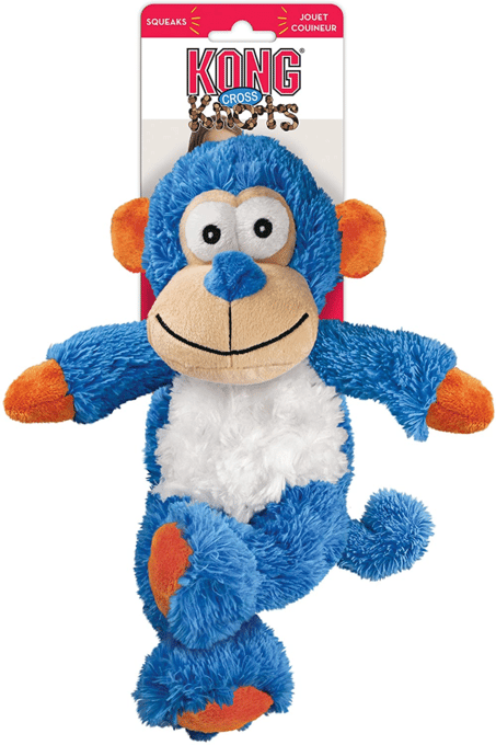 Kong Cross Knots Monkey Dog Toy - Medium/Large