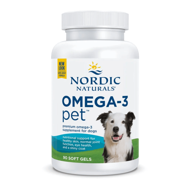 Nordic Naturals Omega-3 Fish Oil Cat & Dog Soft Gels - 90 Pack
