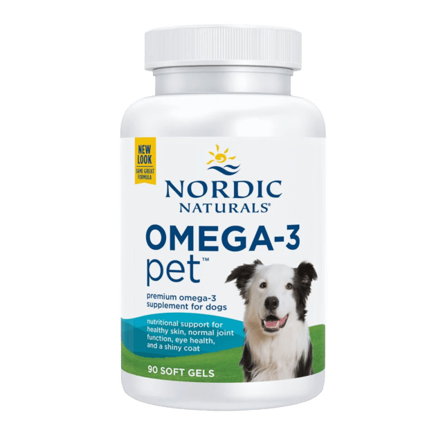 Nordic Naturals Omega-3 Fish Oil Cat & Dog Soft Gels - 90 Pack