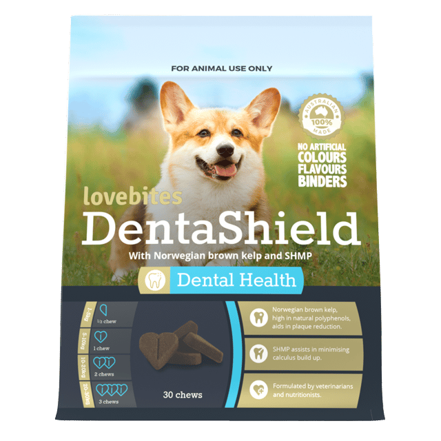Vetafarm Lovebites Dentashield Dog Dental Chews - 30 Pack