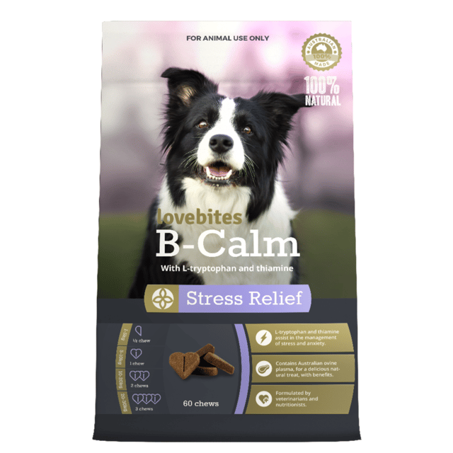 Vetafarm Lovebites B-Calm Dog Calming Chews - 60 Pack